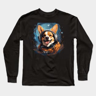 space corgi Long Sleeve T-Shirt